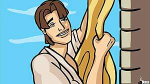 Prince Rescues Horny Princess In Parody