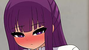 Fern Animation Blowjob And Creampie In Anime Hentai Scene