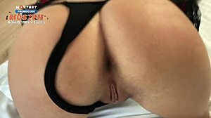 Cute Girl's Ass Stretched and Cummed On