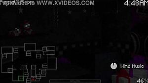 beating night 1 and unlocking the gallery - five lustful nights