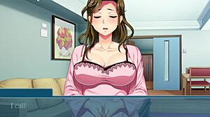 Whoa, this hentai wife takes on a massive shaft! 😲