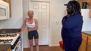 yo, helping the maintenance man cool off... so hot! 🔥