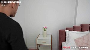 miss eve, choke on that big cock while getting spanked