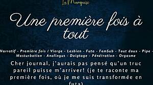 Bold Futanari Experience In French Porn