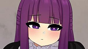 Fern Animation Blowjob And Creampie In Anime Hentai Scene