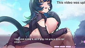 Kaiju Princess Neko Engages In Detailed Sensual Battles