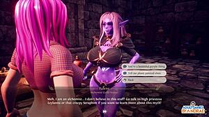 hint of wild fun with amber-mae and cassie in futanari action