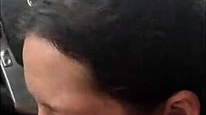 Young Cocksucker Delivers Public Blowjob and Gags on Cum in Her Mouth