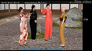 Hg Corruption Partie 15 Depicts Intense Scenes Of Taking The Buddhist Temple In Anime Hentai.