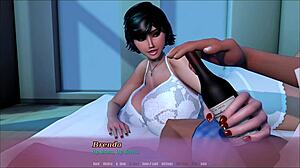 my step mom teases me in bedroom