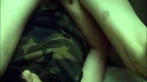 On Back Taking Cock Deep