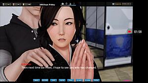 Hg Corruption Partie 15 Depicts Intense Scenes Of Taking The Buddhist Temple In Anime Hentai.