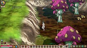 Playing the hentai game mad island for the third time