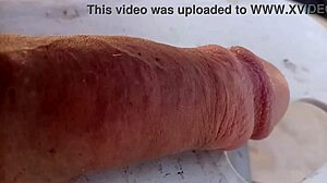 Dropping my cock & watching it bounce in slow motion