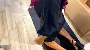 Hot Teen 18+ Girl Gets Ass Licked in Wild Rimming Session