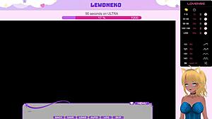 Cute Vtuber Lewdneko In Lewd Idol Project Play