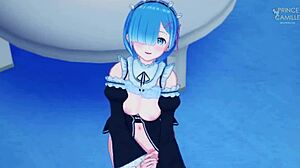 innocent rem is a very naughty maid - re zero
