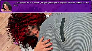 Angelica Origins Remake Part 4 - Redhead Slut Sucks and Cums