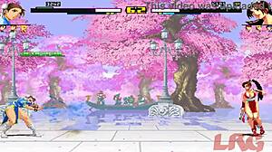 tqh 0 mai team versus chunli team in anime