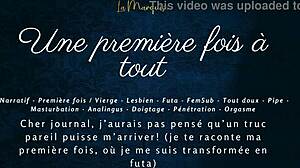 Bold Futanari Experience In French Porn