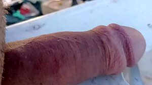 Dropping my cock & watching it bounce in slow motion