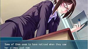 Heyy, this beautiful teacher can't resist my control behind her glasses! 😈