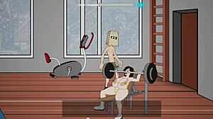 Damn, Fuckerman 05 Nails Wild Gym Sex Action!
