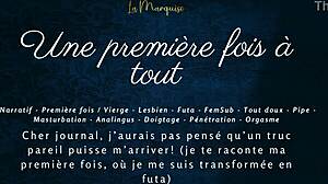 Bold Futanari Experience In French Porn