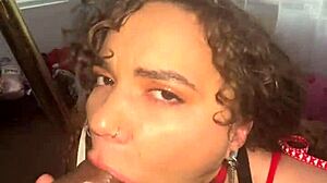 naudi nala performs throat magic in pov 😍