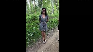 Beautiful group of friends engaging in outdoor sex activities