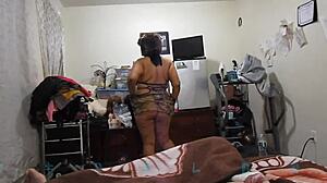 Hey, Check Out This Ebony Milf Shaking Her Ass While Sucking Dick