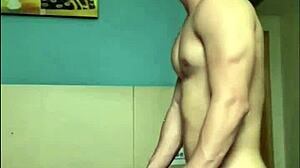 Handsome Asian Gay Couple Fucks Bareback