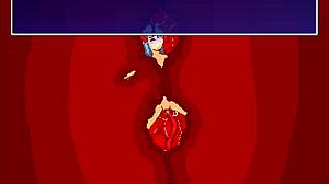 I explore monsters in Akane Town Record 3 anime hentai game.