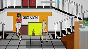 Damn, Fuckerman 05 Nails Wild Gym Sex Action!