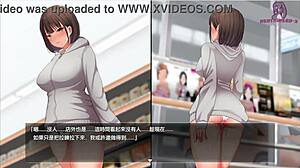 Night walk 3: wearing only panties for midnight convenience store adventure 😏