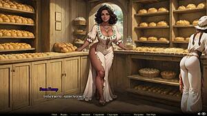 Hentai Gameplay Shows Huge Cock Fucking Small Tits Outdoors