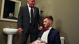 Fistingcentral: Mature Boss Catches Employee Jerking Off