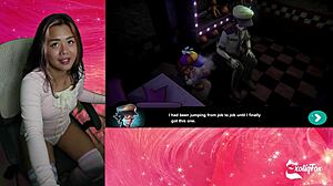 big tiddy chiku chases me in fap nights at frennis part 3