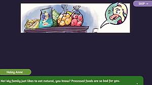 2 chicks playing poker furry strip poker