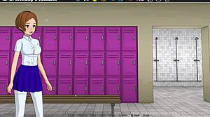 The fixer transfers minds in secret agent crossdressing hentai