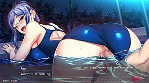 Mesumama 2 Part 2: Hentai Milf Bent Over for Creampie