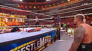 who’s winning, roman reigns or cody rhodes at wrestlemania 39?