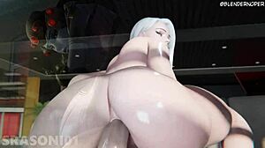 Overwatch Compilation 158 with Retro Anime Hentai Action