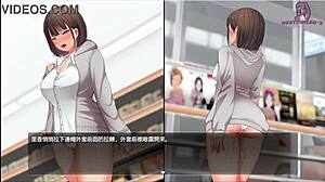 Night walk 3: wearing only panties for midnight convenience store adventure 😏