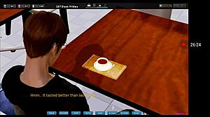 Hg Corruption Partie 15 Depicts Intense Scenes Of Taking The Buddhist Temple In Anime Hentai.