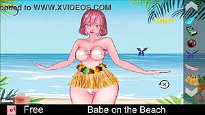 babe chilling on the beach 😎