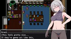 Grace Explores The Labyrinth Town In Part 5 With Humiliation Elements