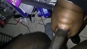 Big Booty Midget Sneaks In My House For Sloppy Fun!