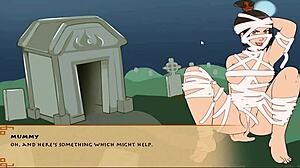 In spooky times, a fet side story unfolds in hentai anime dating game