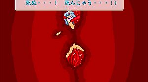 I explore monsters in Akane Town Record 3 anime hentai game.